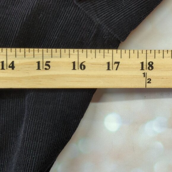 Vintage Handsewn Black Corduroy Goth Band / Drum Major Dress, Women's Small - Picture 8 of 8